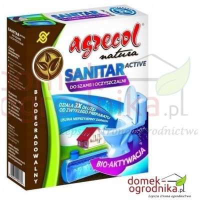 Sanitar Active oczyszczanie do szamb i oczyszczalni Agrecol 25g