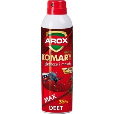 Spray na komary i kleszcze Deet max 250ml arox